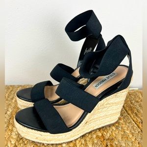Steve Madden strappy heels wedges size 7.5